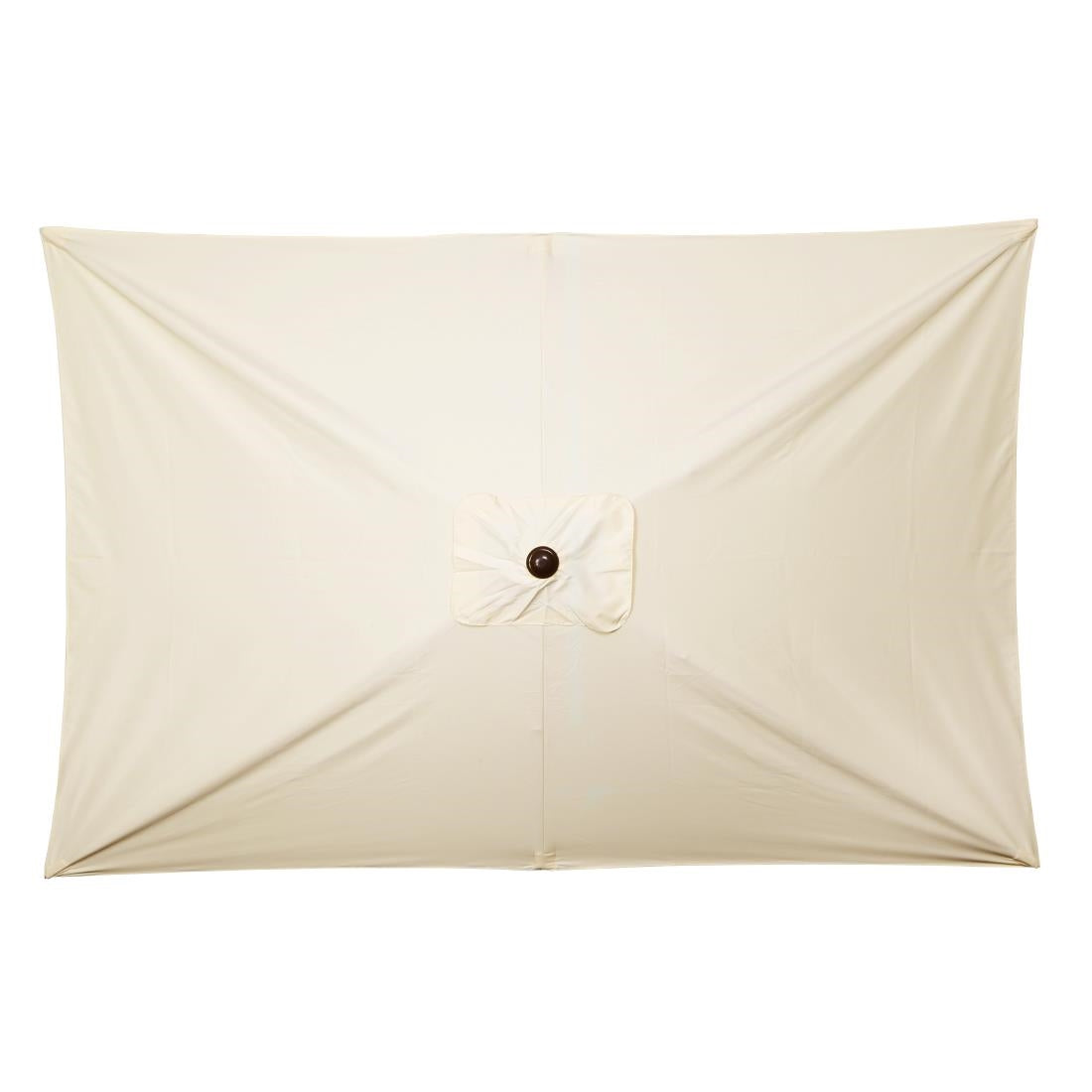 Parasol rectangulaire Bolero Seville 2x3m crème - Bolero - FU505