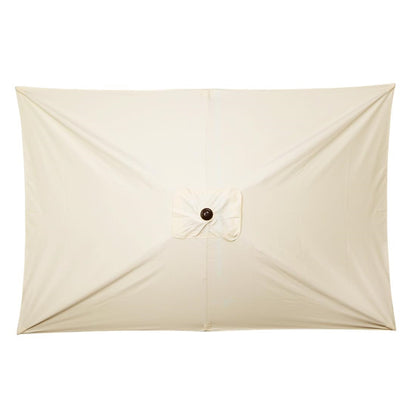 Parasol rectangulaire Bolero Seville 2x3m crème - Bolero - FU505
