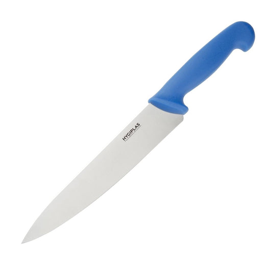 Couteau de cuisine Hygiplas bleu 218mm - Hygiplas - C851