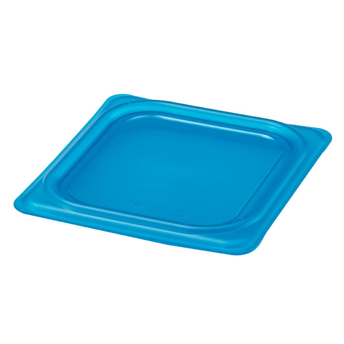 Couvercle hermétique en polypropylène GN 1/6 Cambro Safetrak IML bleu - Cambro - JN547