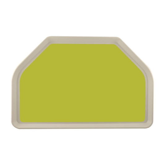 Plateau de service en polyester Roltex Trapèze GN 500x325mm vert - Roltex - DS094