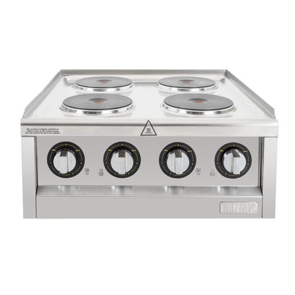 Table de cuisson électrique 4 feux Buffalo Série 600 - Buffalo - CU471