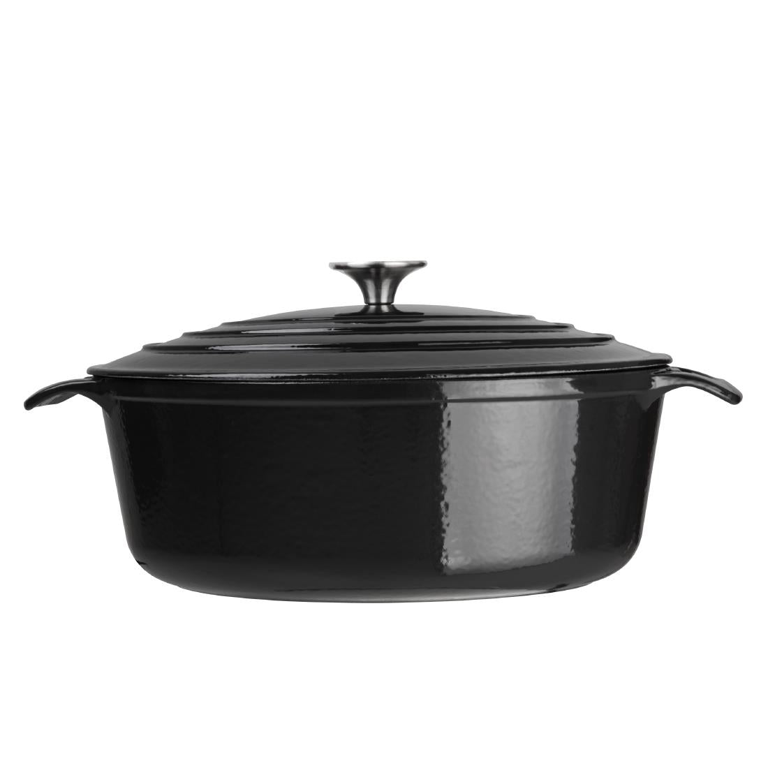 Cocotte ovale Vogue noire 5L - Vogue - GH306