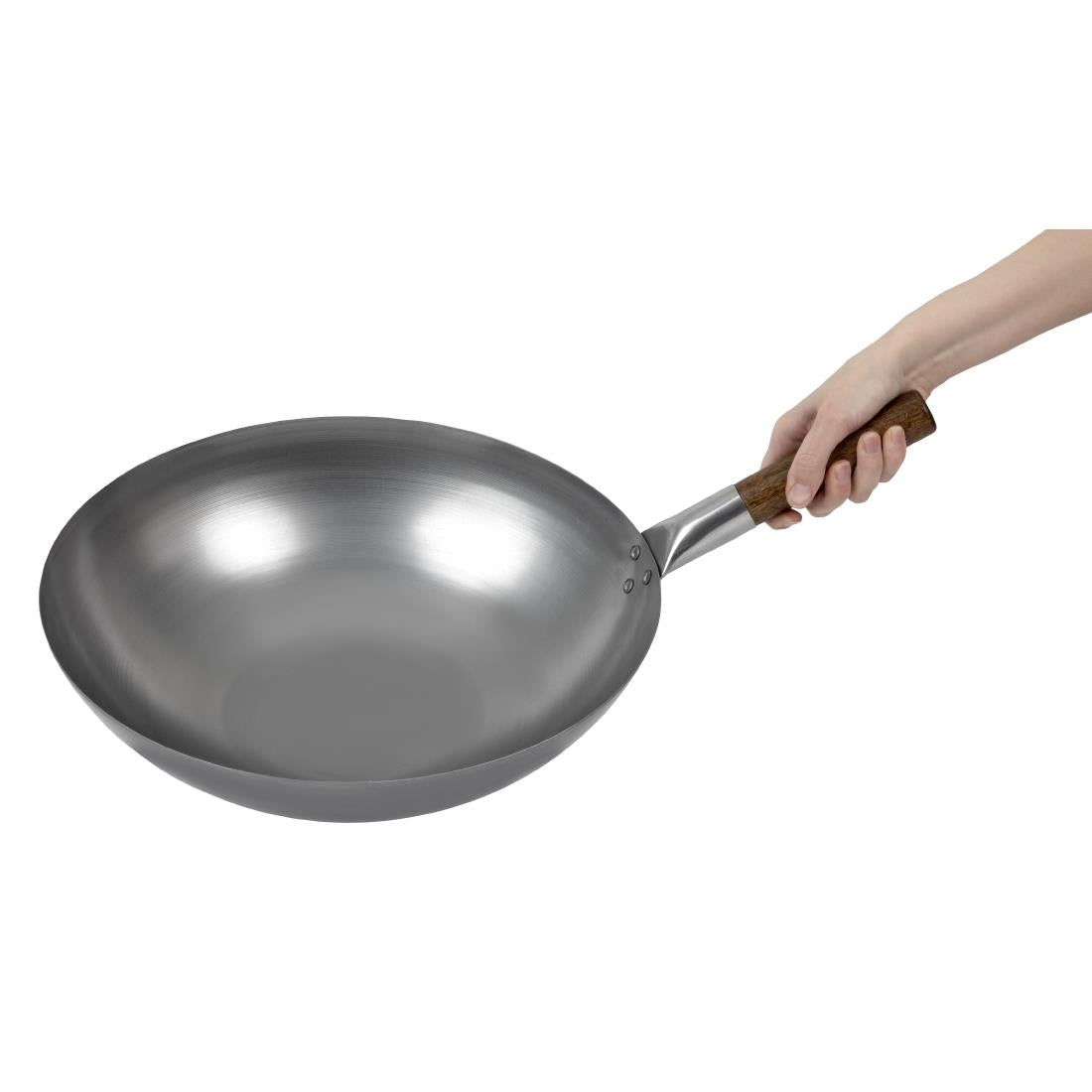 Wok fond hémisphérique Londonwok 38 cm (Ø) - London Wok - CT246