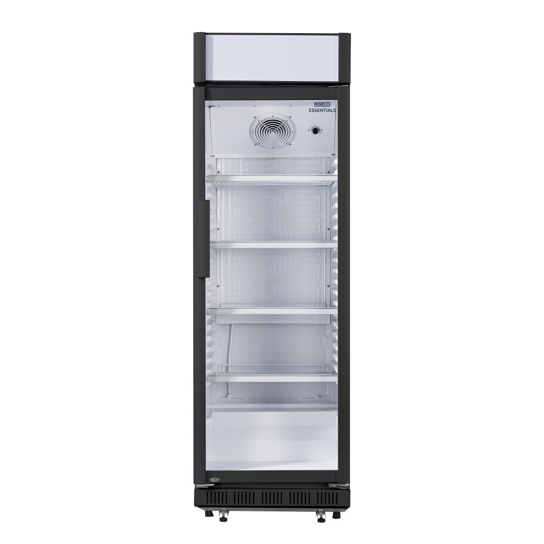 Vitrine positive avec bandeau lumineux Nisbets Essentials 346L - Nisbets Essentials - CJ794