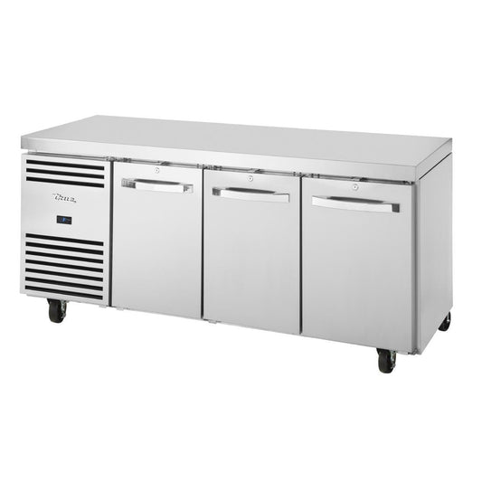 Table réfrigéree positive 3 portes GN 1/1 True TCR1/3-CL-SS-DL-DR-DR - TRUE - FA036