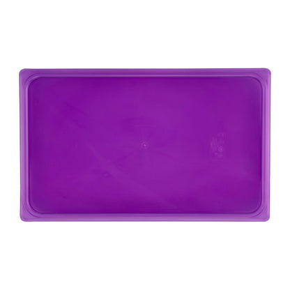 Couvercle hermétique en polypropylène GN 1/1 Cambro Safetrak IML violet - Cambro - JN520