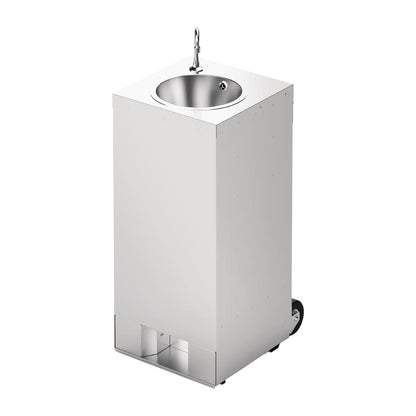 Station de lavage des mains mobile avec crédence IMC 10L - IMC - DA248