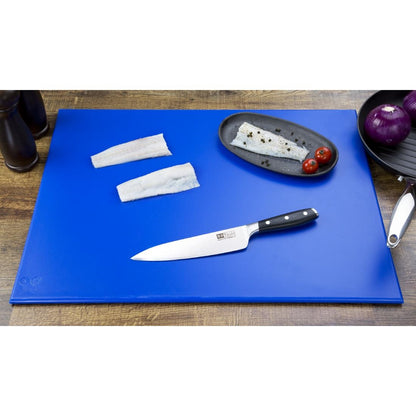 Grande planche à découper haute densité Hygiplas bleue - Hygiplas - J009