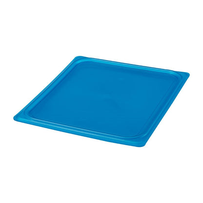 Couvercle hermétique en polypropylène GN 1/2 Cambro Safetrak IML bleu - Cambro - JN529