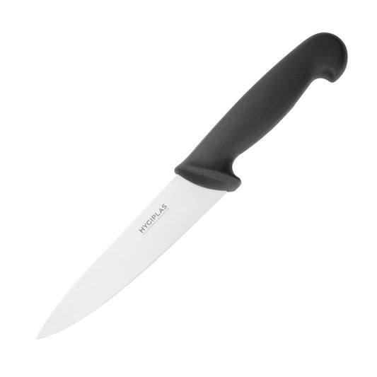 Couteau de cuisine Hygiplas noir 160mm - Hygiplas - C554