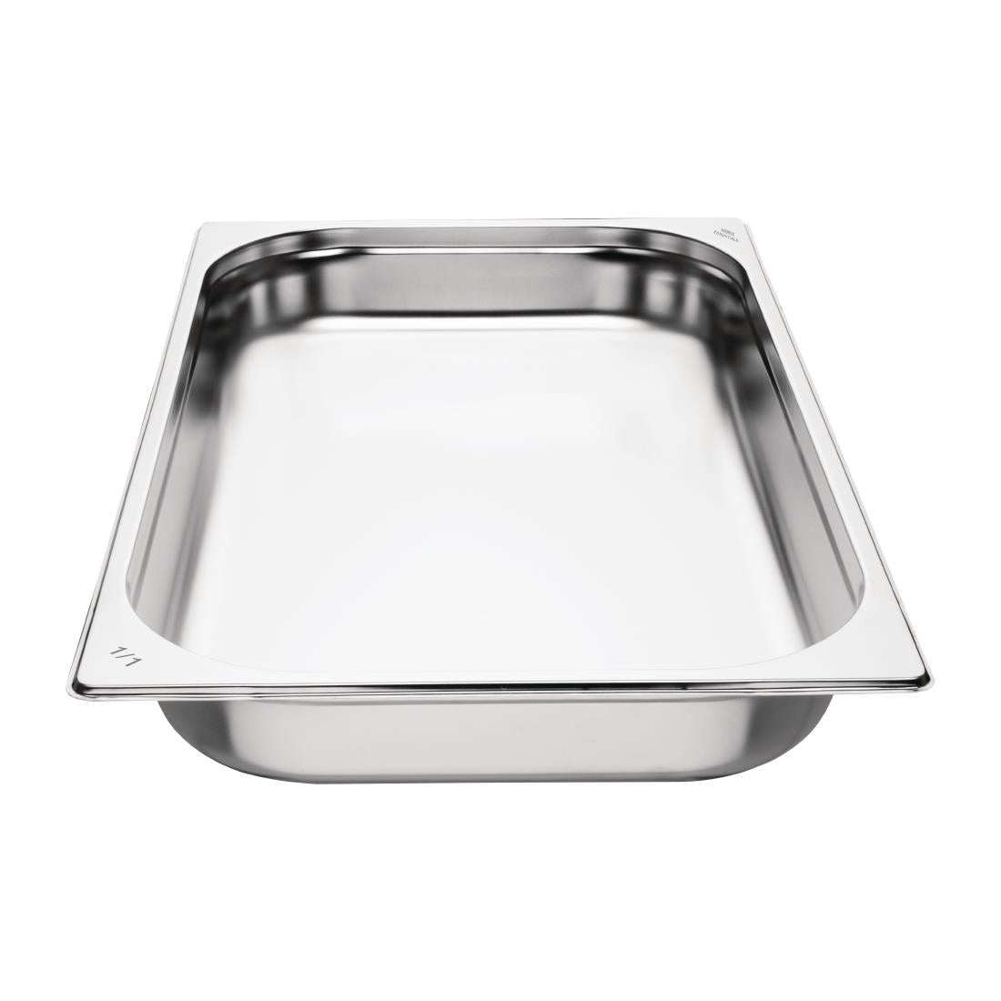 Bacs GN 1/1 inox 65mm Nisbets Essentials (lot de 3) - Nisbets Essentials - DB881