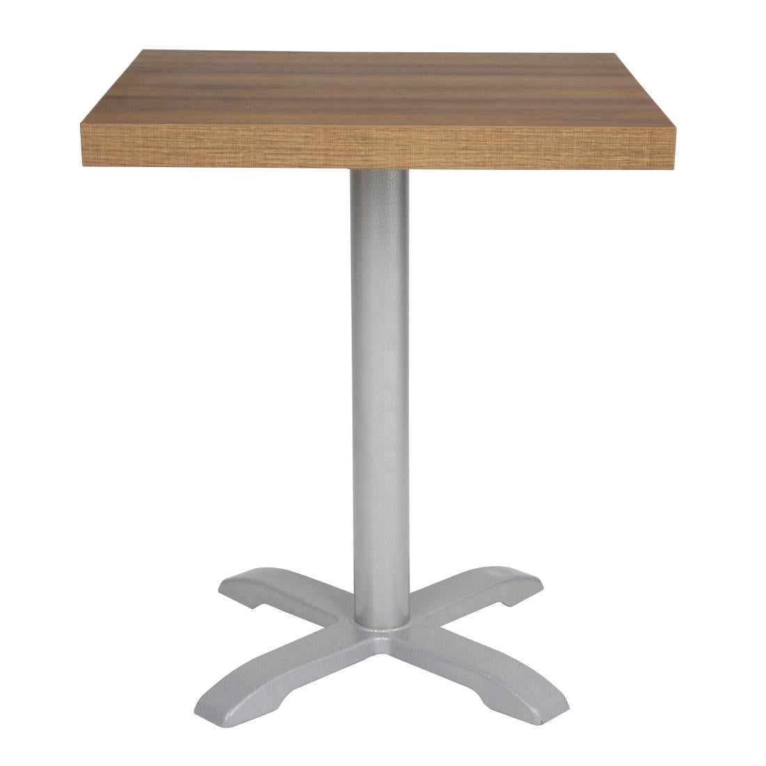 Plateau de table carré Bolero 700mm effet bois chêne rustique - Bolero - GR330