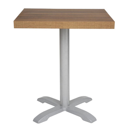 Plateau de table carré Bolero 700mm effet bois chêne rustique - Bolero - GR330