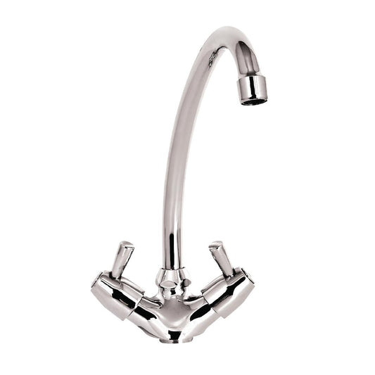 Robinet mélangeur monotrou 1/4 de tour modèle standard col 300mm Gastro M - Gastro M - DY373