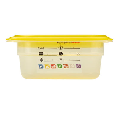 Bac en polypropylène Cambro Safetrak IML GN 1/6 65mm - Cambro - JN515