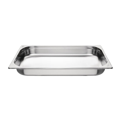 Bacs GN 1/1 inox 65mm Nisbets Essentials (lot de 3) - Nisbets Essentials - DB881