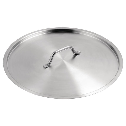 Couvercle en acier inoxydable Vogue 400mm - Vogue - T148