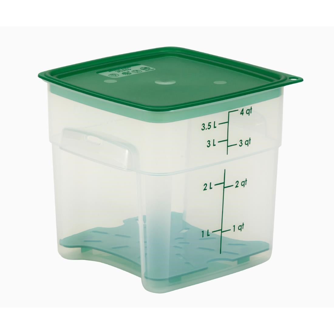 Boîte en polypropylène Cambro FreshPro CamSquare 3,8L - Cambro - JM721