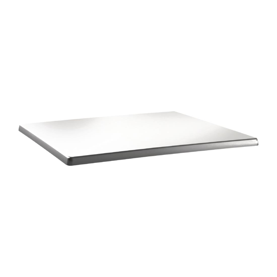 Plateau de table rectangulaire Topalit Classic Line 110x70cm blanc pur - Topalit - DR917