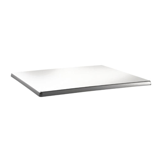 Plateau de table rectangulaire Topalit Classic Line 110x70cm blanc pur - Topalit - DR917