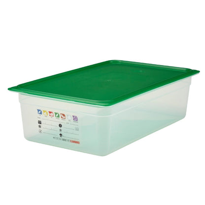 Bac en polypropylène Cambro Safetrak IML GN 1/1 150mm - Cambro - JN502