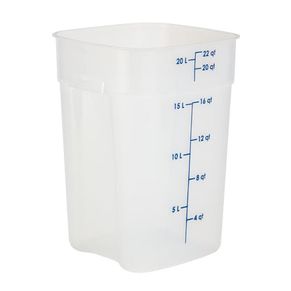 Boîte en polypropylène Cambro FreshPro CamSquare 20,8 L - Cambro - JM726