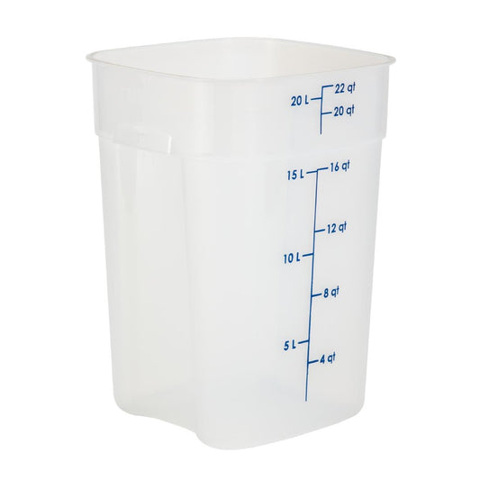 Boîte en polypropylène Cambro FreshPro CamSquare 20,8 L - Cambro - JM726