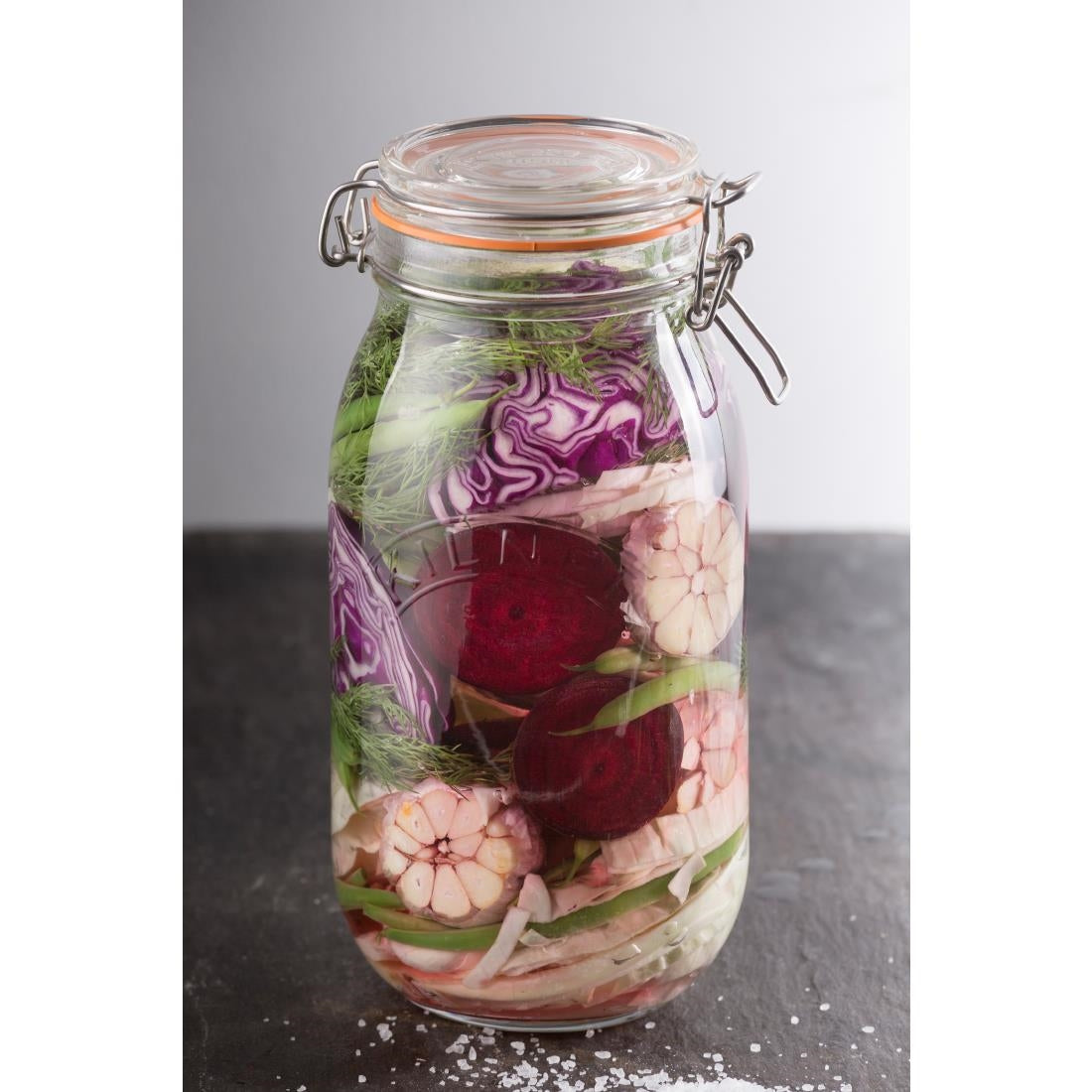 Bocal à conserve avec couvercle à Kilner 1500ml - Kilner - GL253