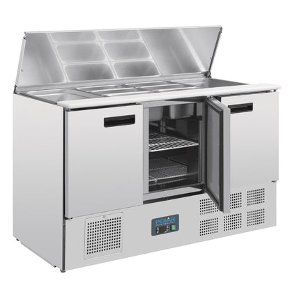 Comptoir à salade réfrigéré 368L Polar Série G - Polar - G607