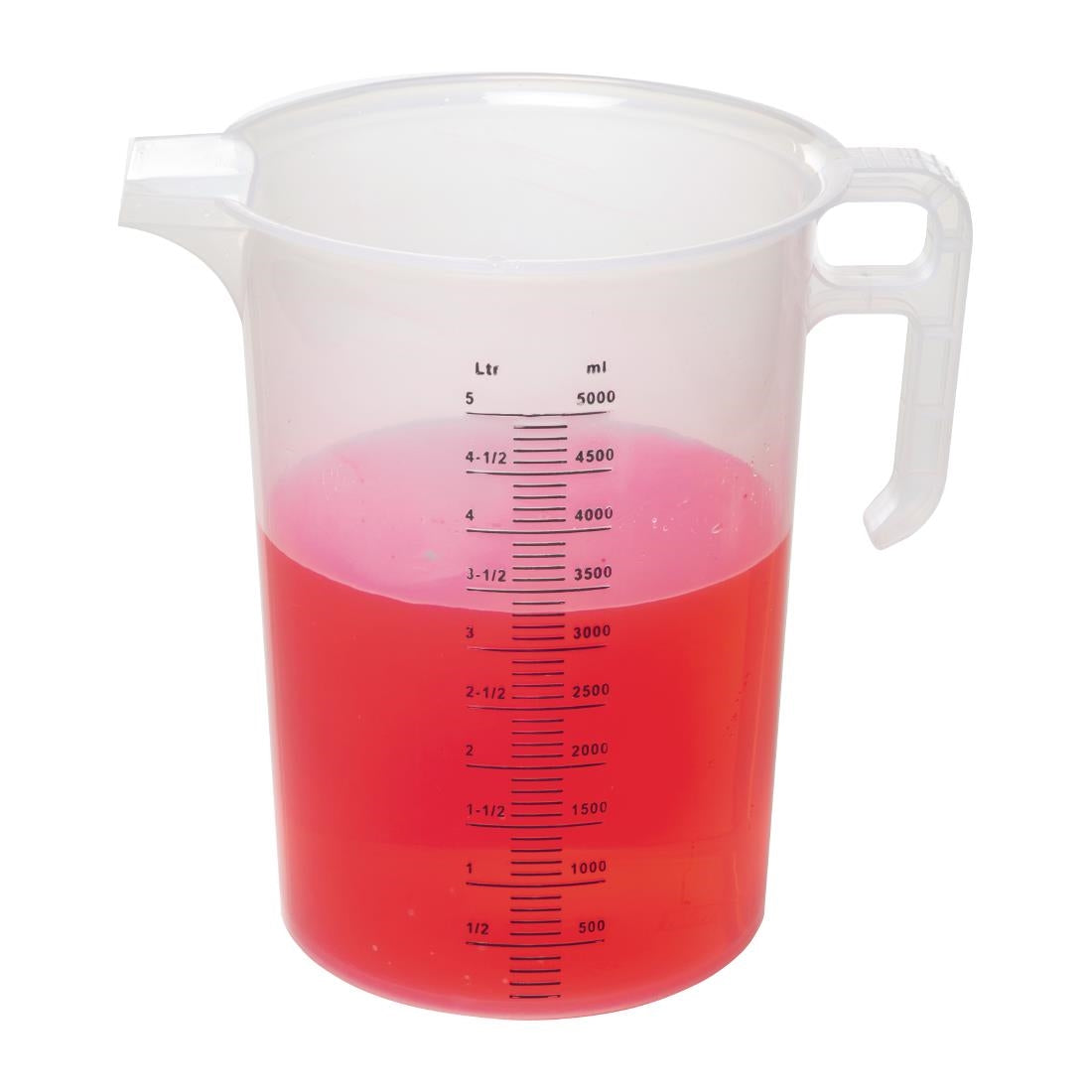 Pichet mesureur en polypropylène 5L - Pro-Measures - FD329