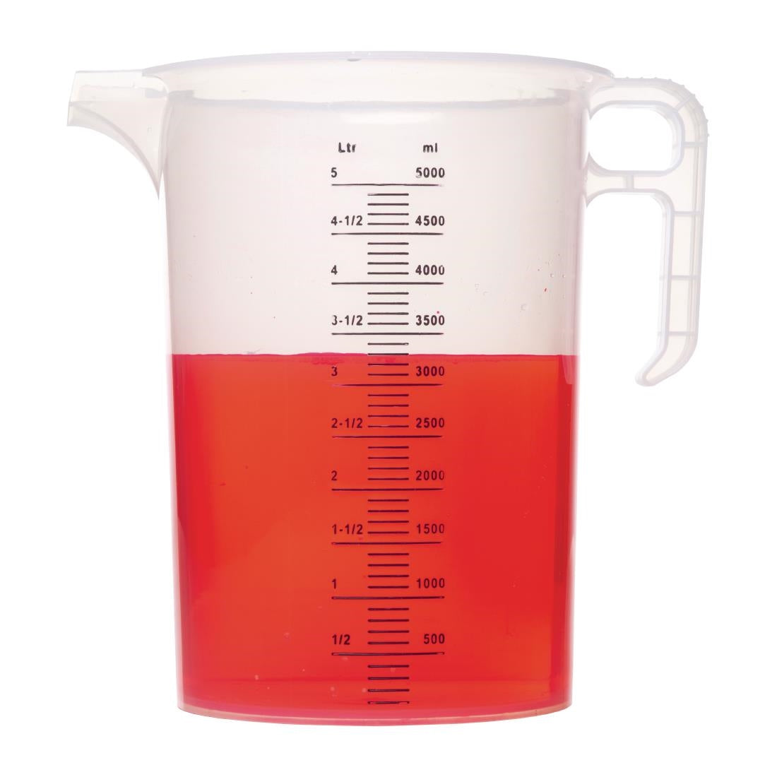 Pichet mesureur en polypropylène 5L - Pro-Measures - FD329