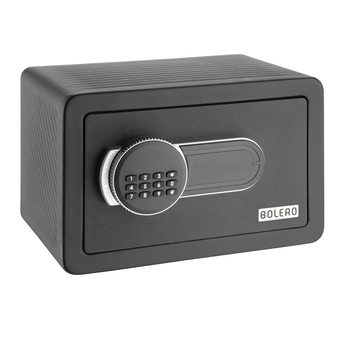 Coffre-fort d'hôtel Bolero noir 200x310x200mm - Bolero - HP950