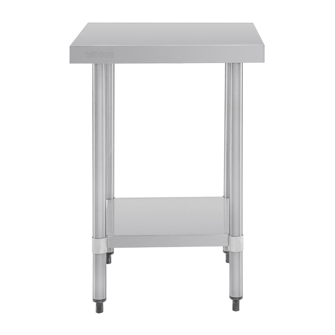 Table en acier inoxydable sans rebord Vogue 600 x 700mm - Vogue - GJ500