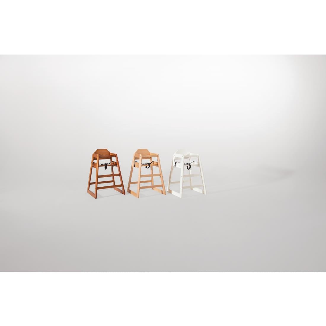 Chaise haute en bois blanche Bolero - Bolero - DL833