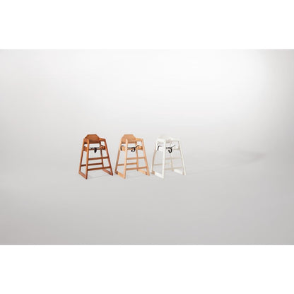 Chaise haute en bois blanche Bolero - Bolero - DL833