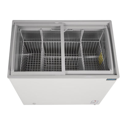 Congélateur coffre vitré Polar Série G 200L - Polar - GM498