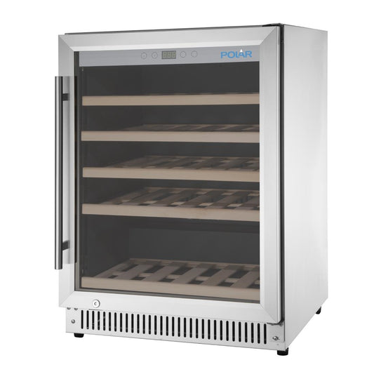 Rafraîchisseur à vin dessous de comptoir Polar Série G inox 47 bouteilles - Polar - GM627
