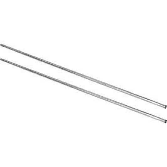 Montants droits chromés Vogue 1830mm (lot de 2) - Vogue - U888