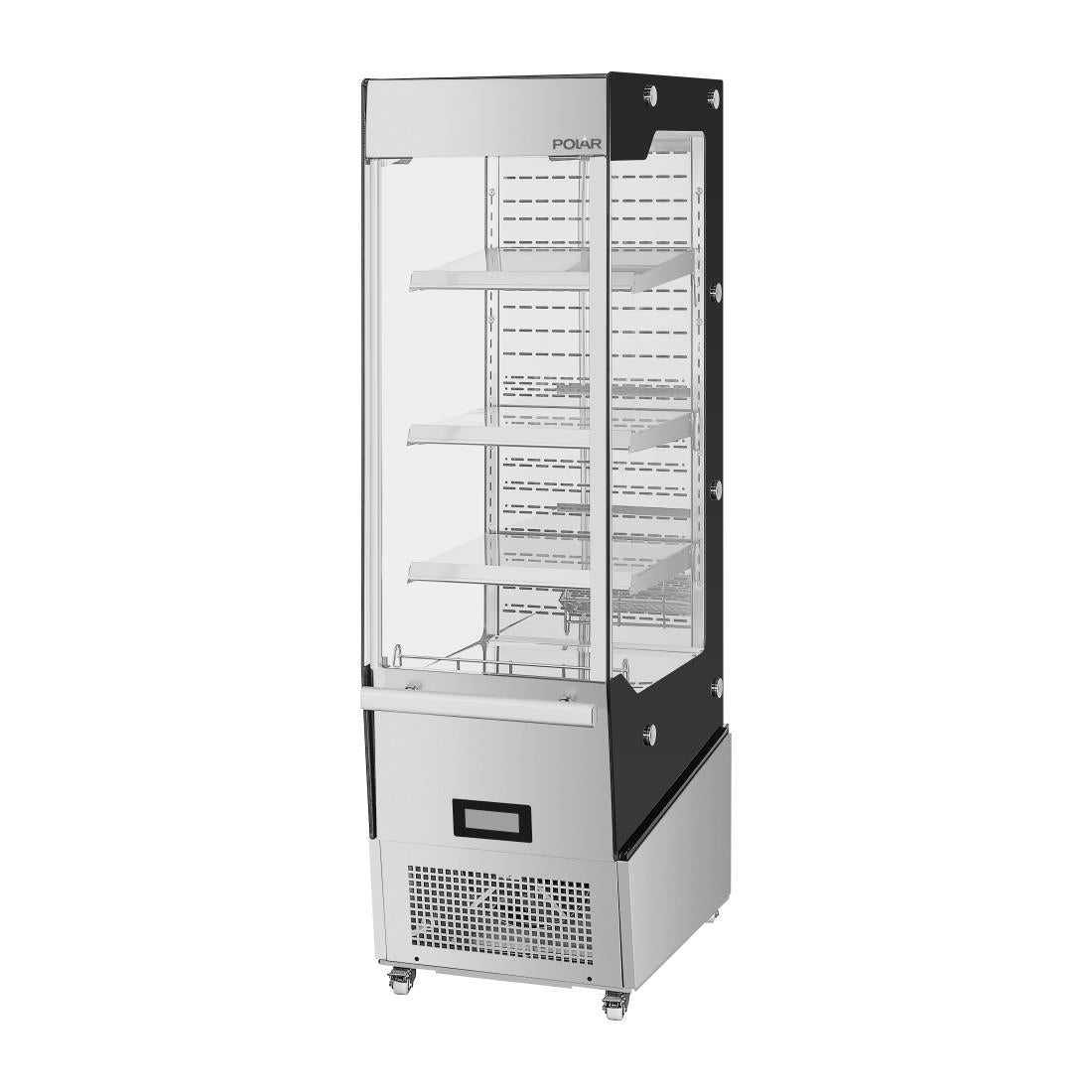 Vitrine réfrigérée positive libre-service Slimline Polar série G avec porte 220 L - Polar - PG006