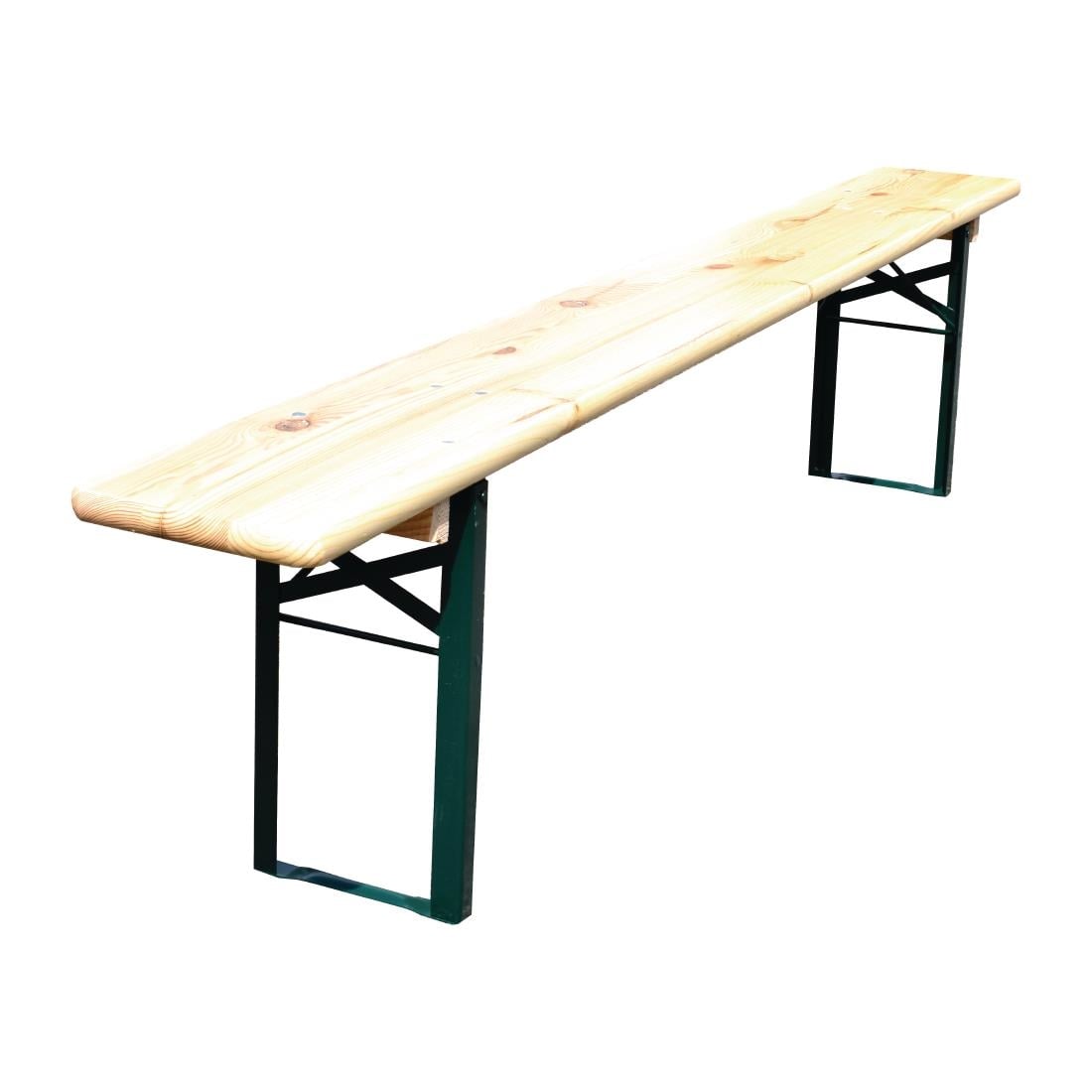 Banc pliant brasserie 220 x 25 cm - Mebu - FN990