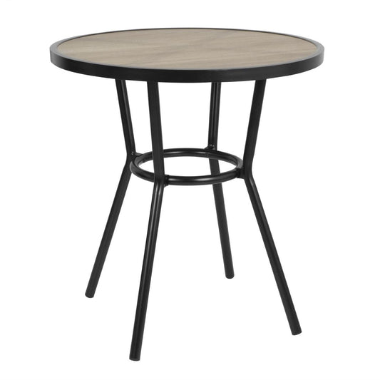 Table ronde d'extérieur Marston Bolero noire 700mm - Bolero - DX986