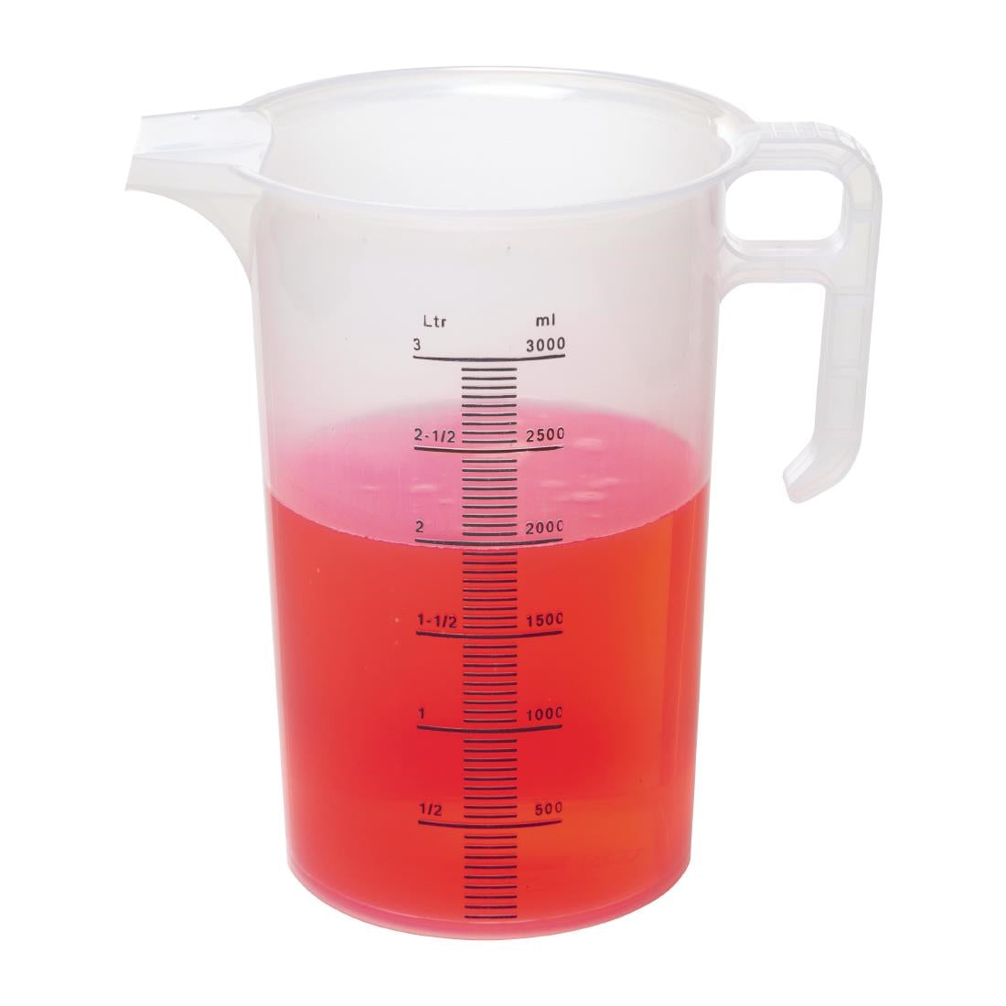 Pichet mesureur en polypropylène 3L - Pro-Measures - FD328