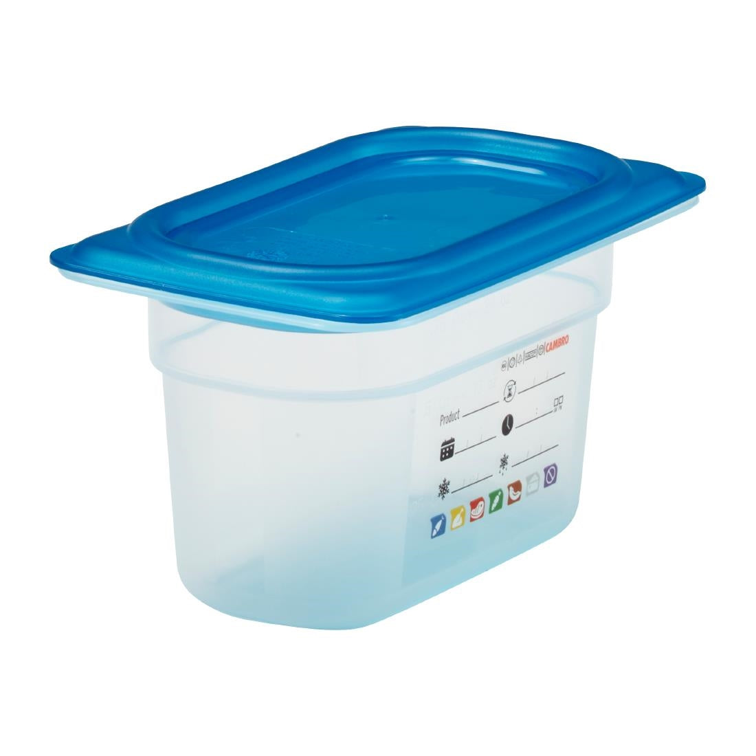 Bac en polypropylène Cambro Safetrak IML GN 1/9 100mm - Cambro - JN519