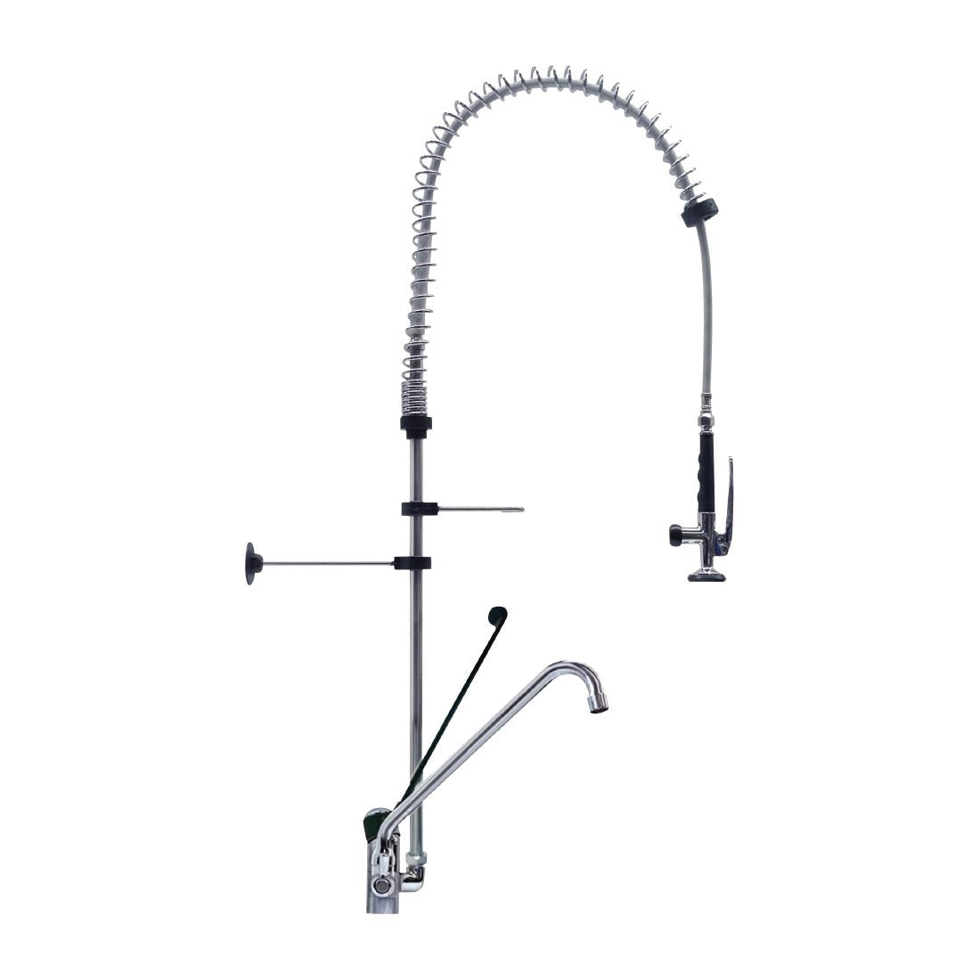 Douchette avec puisage petit modèle monotrou à col de cygne et commande mains libres Gastro M - Gastro M - CS491