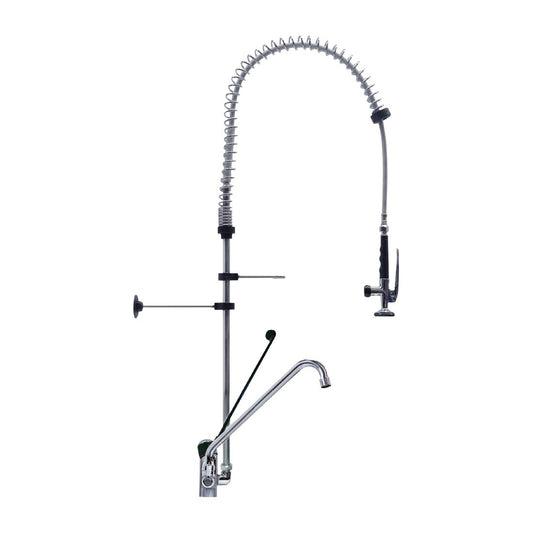 Douchette avec puisage petit modèle monotrou à col de cygne et commande mains libres Gastro M - Gastro M - CS491