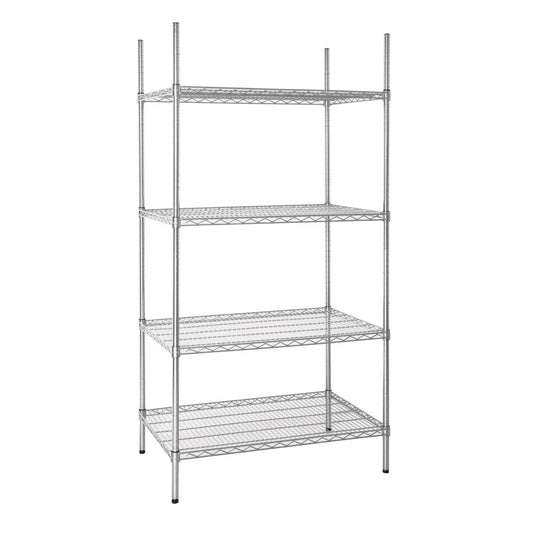 Étagère en kit 4 niveaux Vogue 915 x 610mm - Vogue - U256