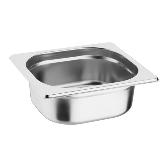 Bac Gastronorme inox GN 1/6 65mm Vogue - Vogue - K985