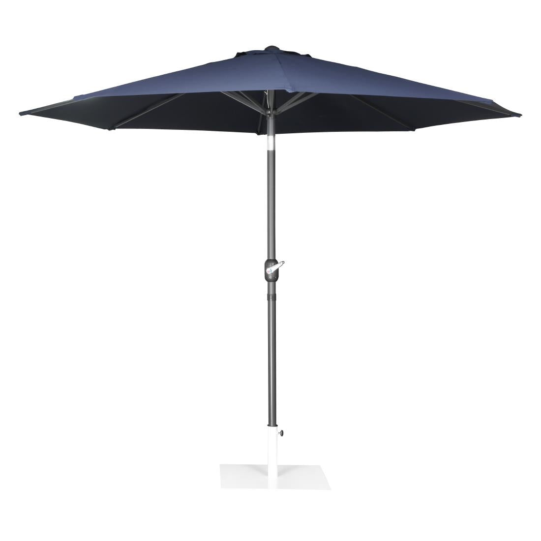 Parasol rond Bolero Seville 3m bleu marine - Bolero - FU504