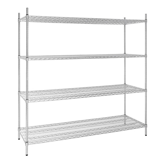 Étagère en kit 4 niveaux Vogue 1830 x 610mm - Vogue - U259